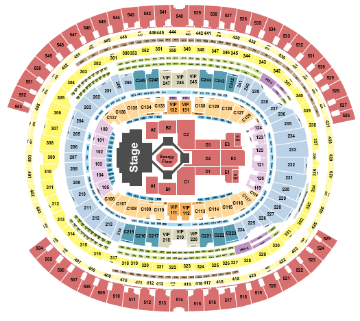 SoFi Stadium Kendrick Lamar Seating Chart
